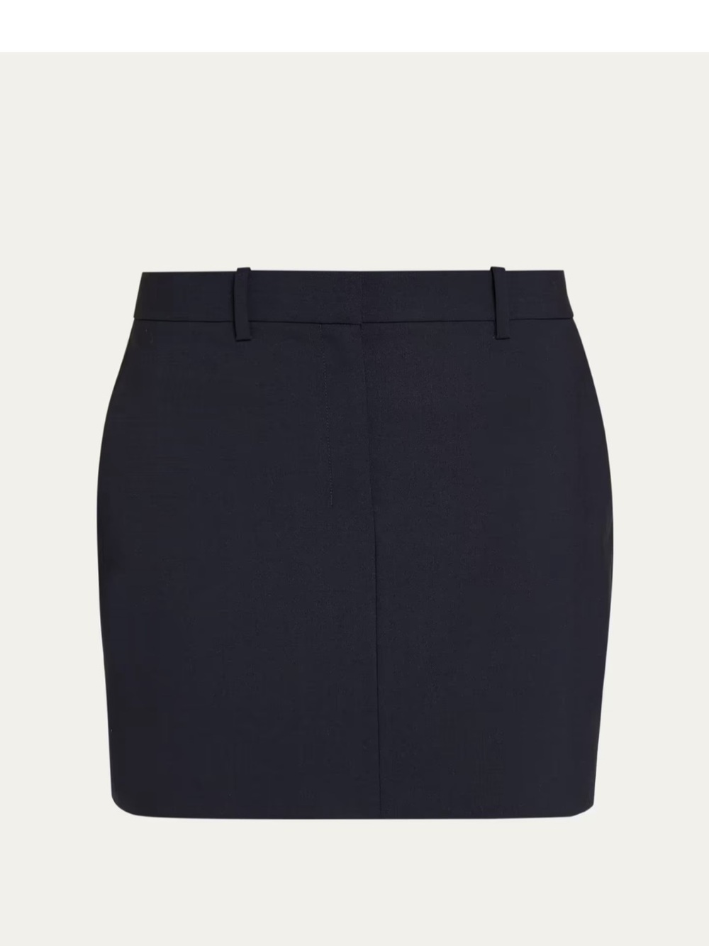 Theory Black Tailored Mini Skirt